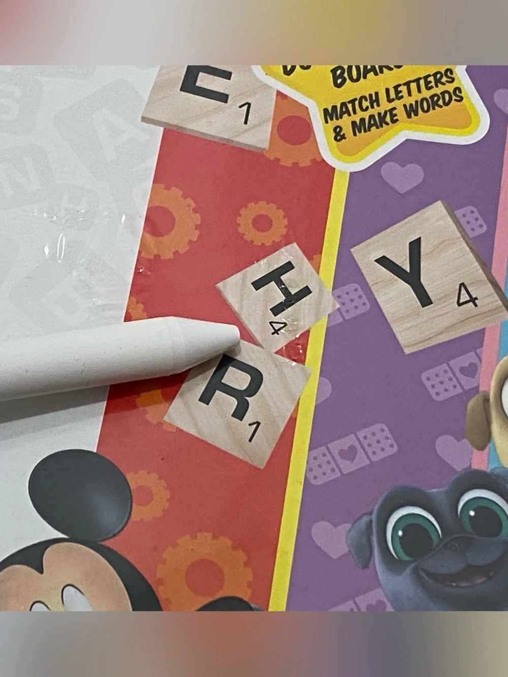 Scrabble Junior - Disney Junior Edition - Board Game Brand New Factory Sealed